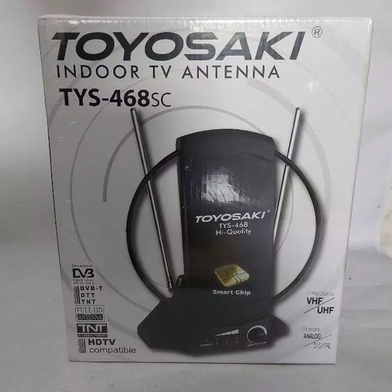 TOYOSAKI indoor TV Antena TYS-468 aw/ 468 sc