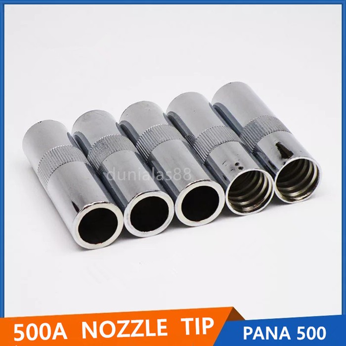 5PCS Nozzle Nosel Nozel Panasonic 500A Mig Welding Torch Mesin Las