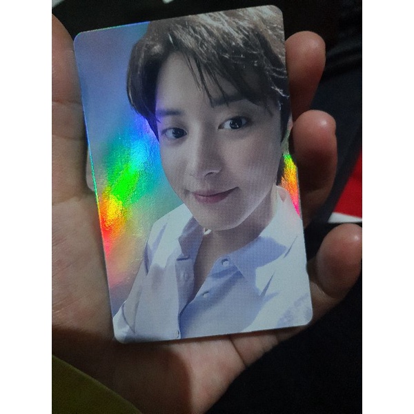 Photocard Chanyeol x Nacific hologram blue version / PC chanyeol / poca chanyeol CY