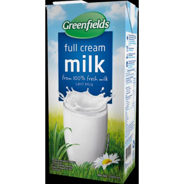 

SUSU UHT GREENFIELDS 1LITER FULL CREAM