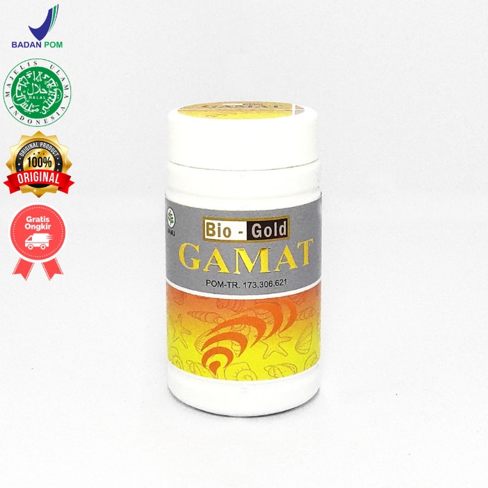 Kapsul Gamat Emas Bio Gold  Isi 75 Original BPOM