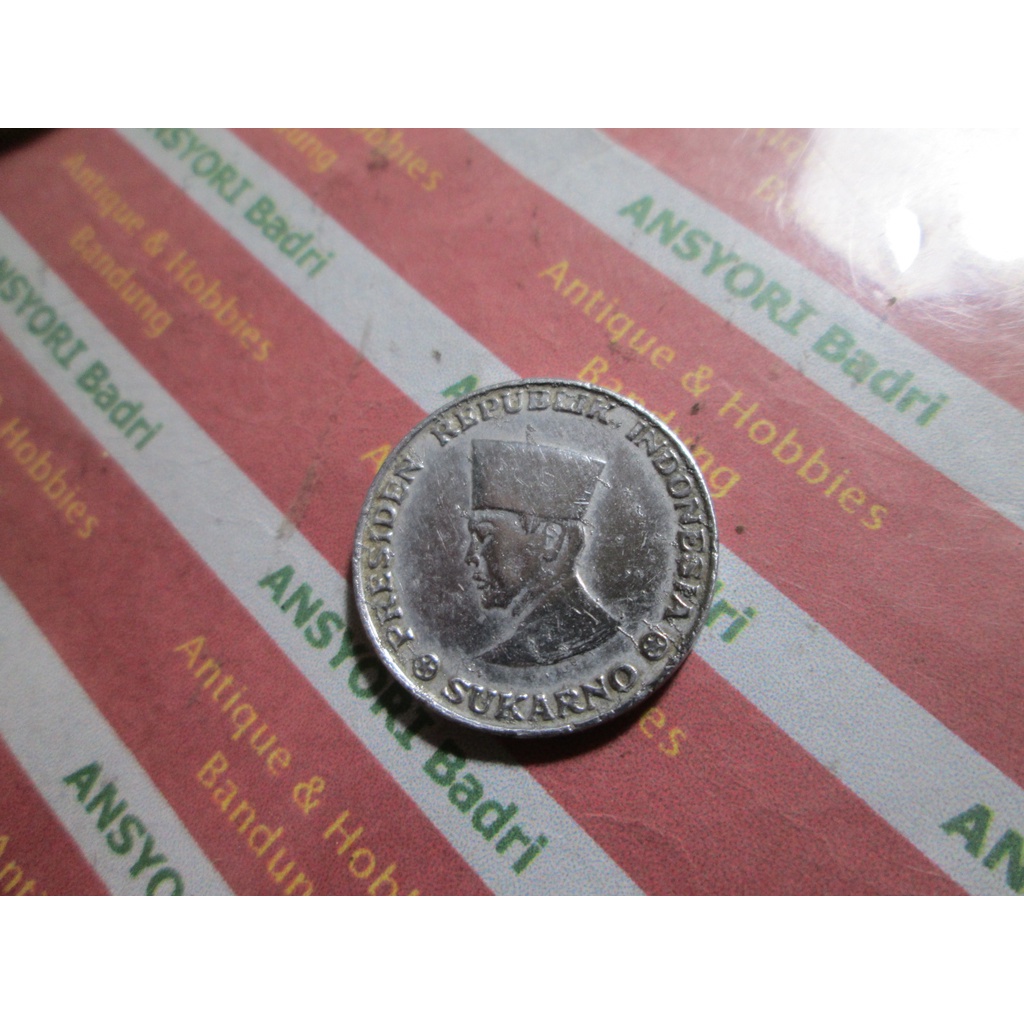 koin sukarno 5 sen irian barat 1962 iklan L759
