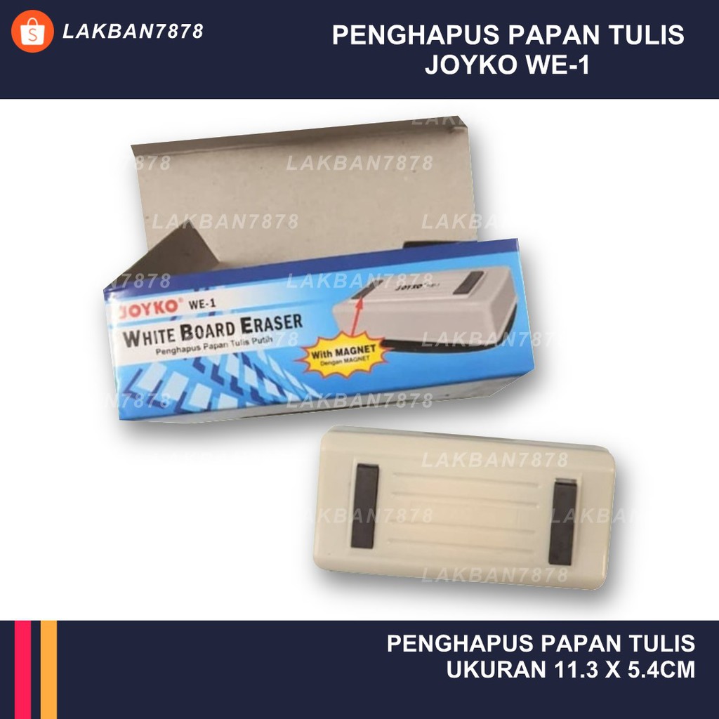 

WE1 Penghapus Papan Tulis Magnetic JOYKO WE 1 Whiteboard Eraser