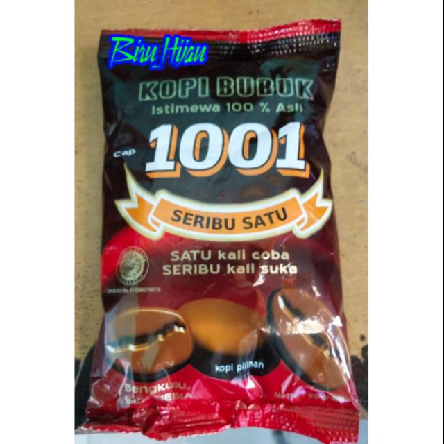 

Kopi 1001 khas Bengkulu 250 gram