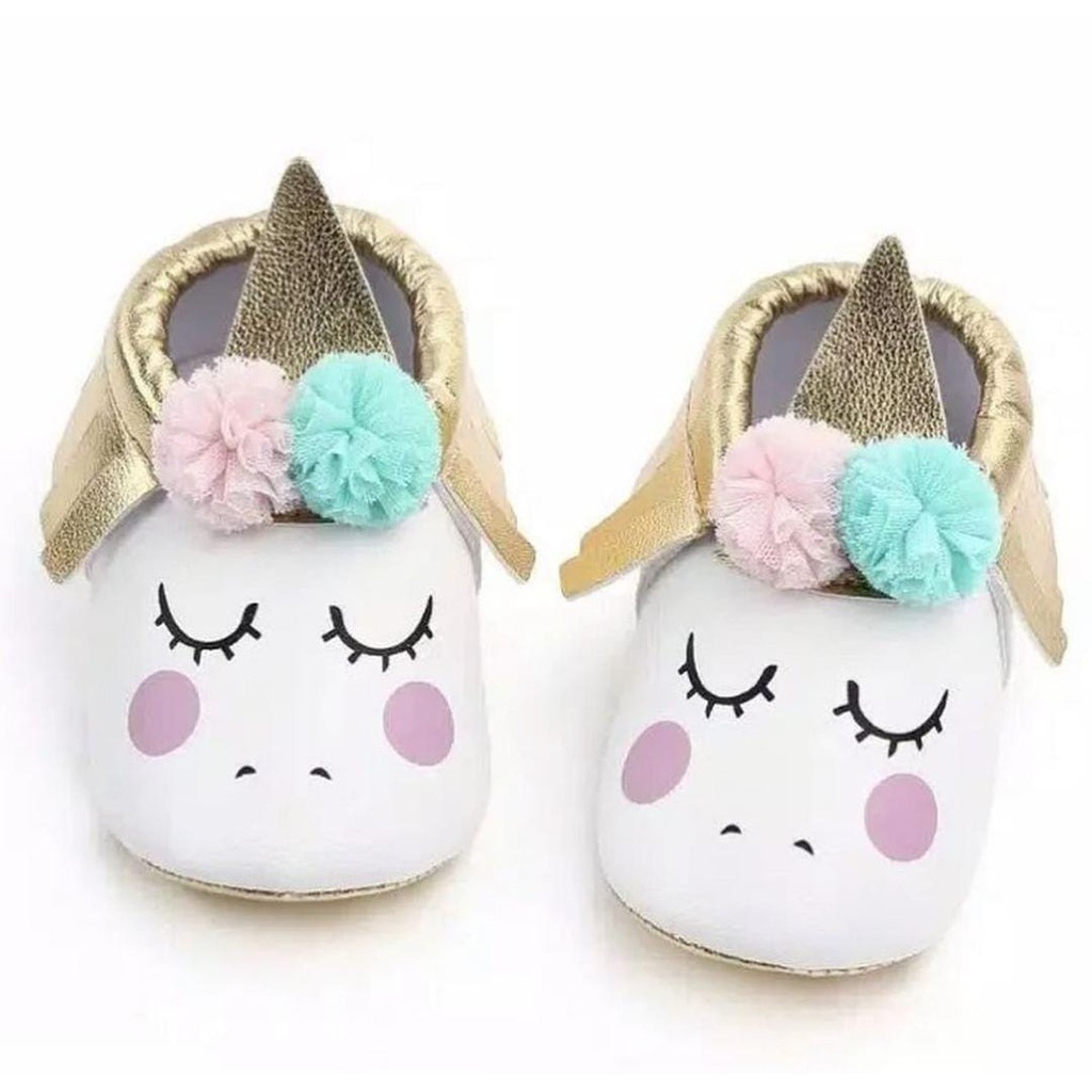 Sepatu prewalker flat shoes 3D lucu cantik pergi fashion anak bayi cewek perempuan murah -uni