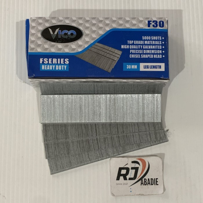 

Refill Isi Staple Staples Paku Tembak VICO F30 30mm [5000pcs]