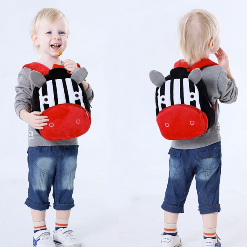 Tas Ransel/Punggung/Bahu/Backpack Balita Lucu Karakter Usia 2-5 tahun bahan import halus dan lembut