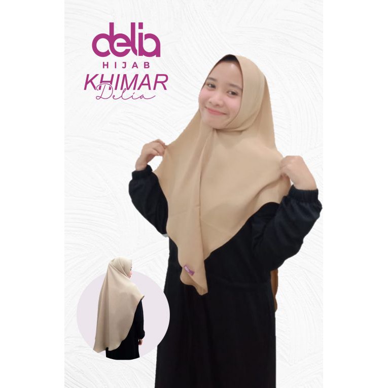 khimar ternyaman 2020 1layer delia hijab