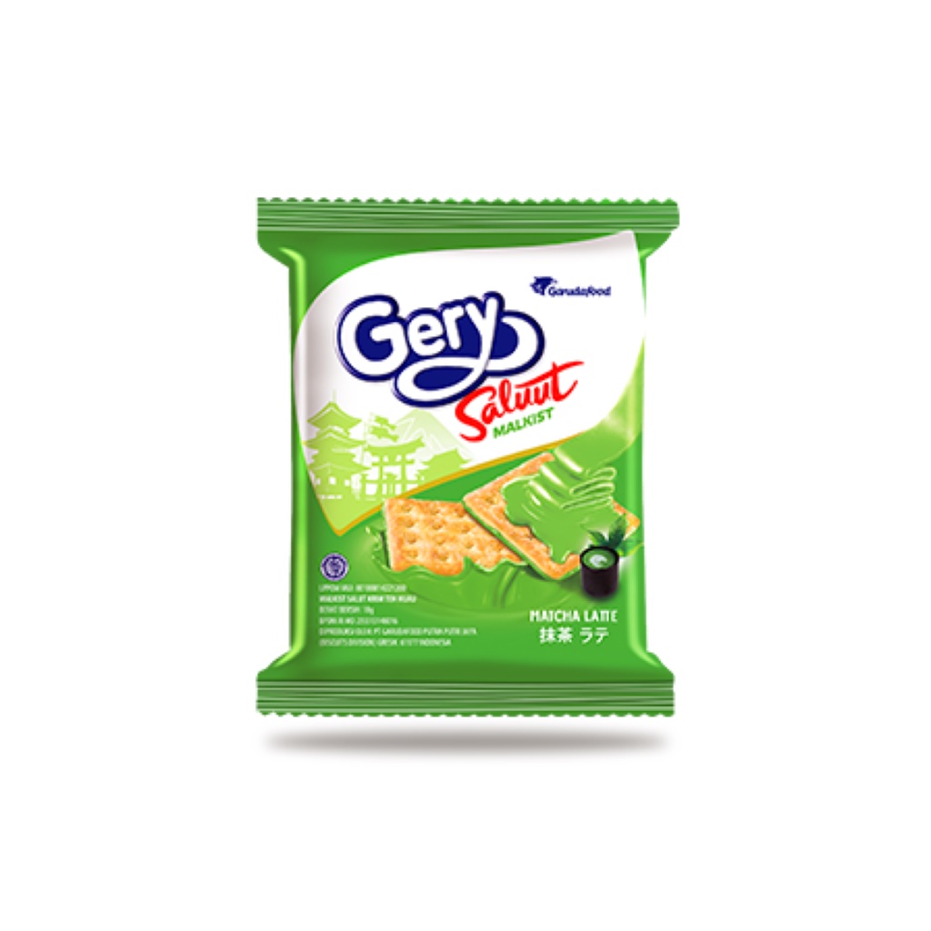 

Gery Saluut Malkist Green Tea S.Pack 18gr x 10