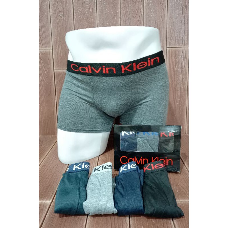 PROMO!!! 3pcs dalam 1 Box CELANA DALAM PRIA BOXER RANDOM UKURAN JUMBO | CELANA DALAM RANDOM