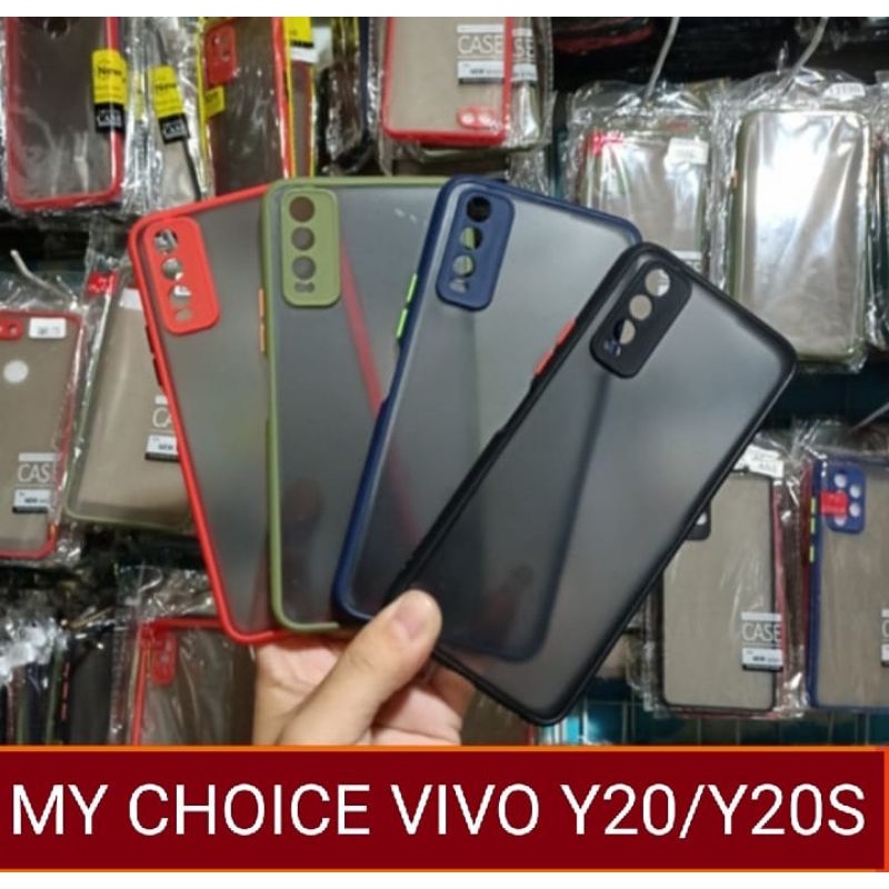case silikon hp Vivo y20/y20s casing handphone