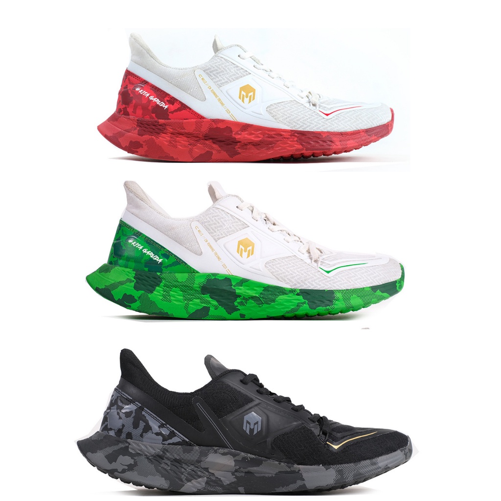 SEPATU MILLS OMEGA GARUDA EDITION ORIGINAL SEPATU LARI/RUNNING