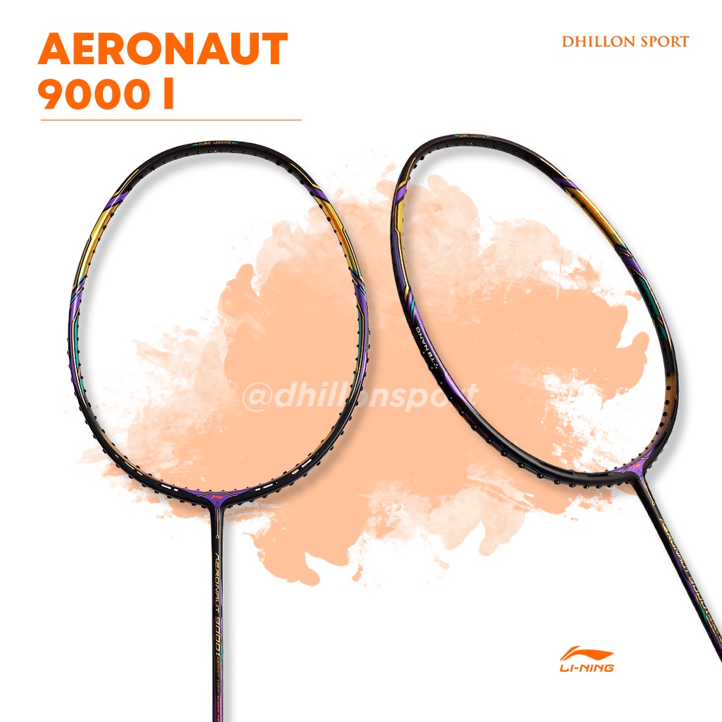 Raket Badminton LiNing Aeronaut 9000 I Instinct Original / Li-Ning 9000i