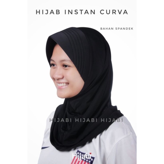 Hijab Sport Kerudung Olahraga Spandek CURVA PART 1