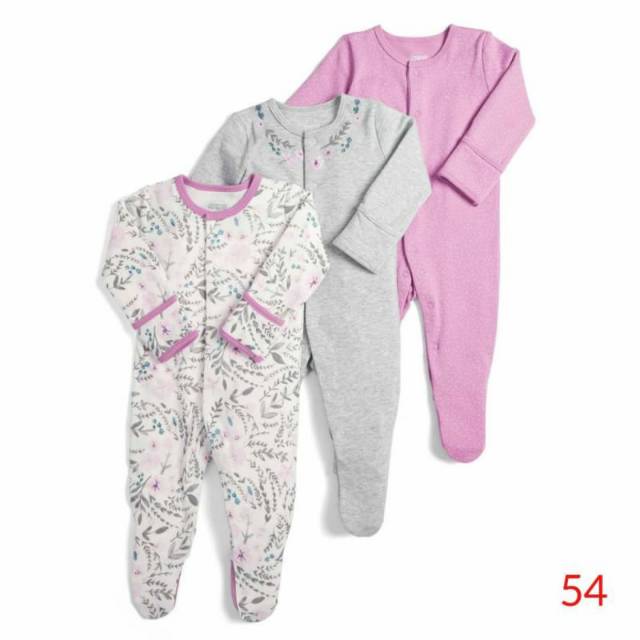 Mamas Papas Sleepsuit/ Sleepsuit 3in1 mamas and papas/ baju tidur bayi