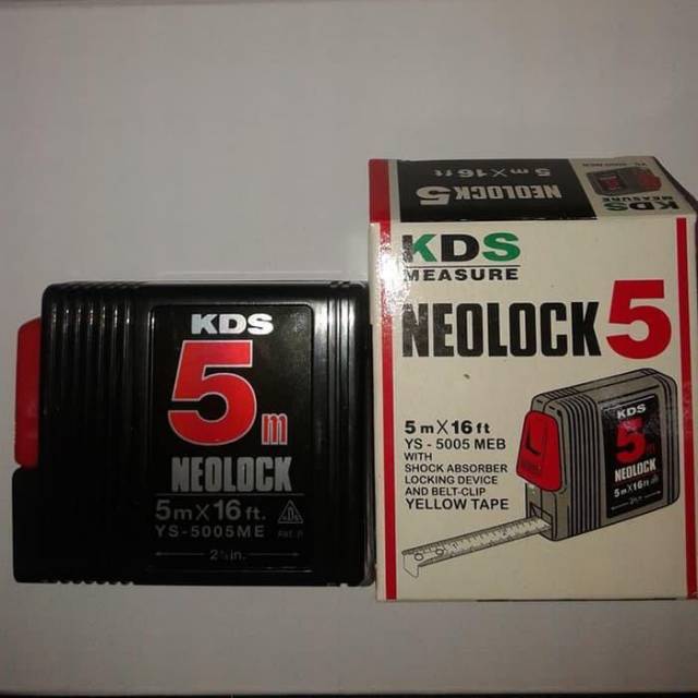 Meteran KDS neolock  5 mtr