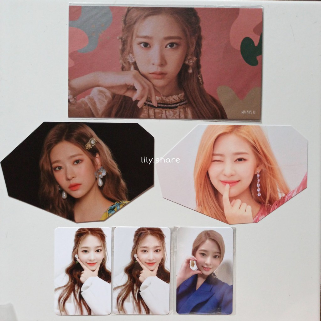 IZ*ONE BLOOM*IZ Minju Photocard / AR card / Postcard I WAS I AM I WILL / IZONE BLOOMIZ