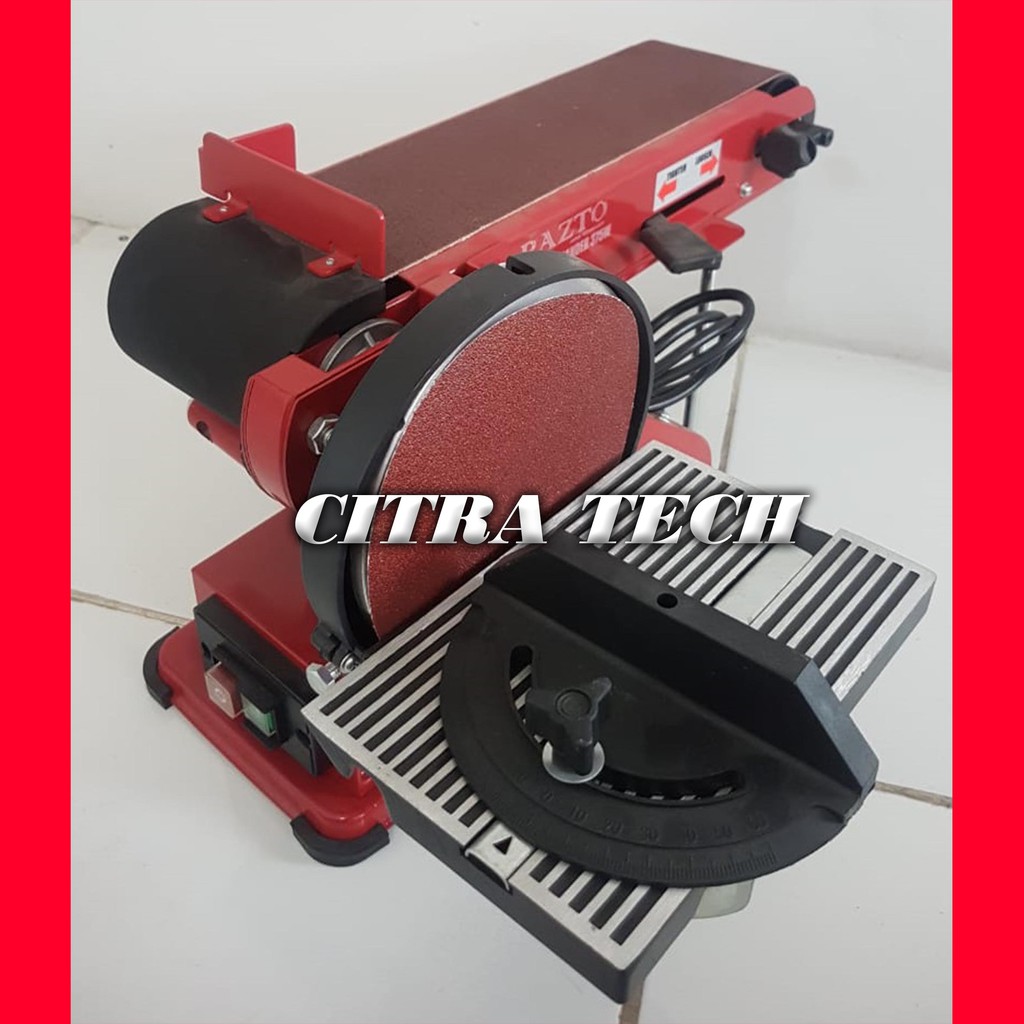 PAZTO MESIN AMPLAS DUDUK / Belt & Disc Sander ORIGINAL TERBAIK DIKELASNYA