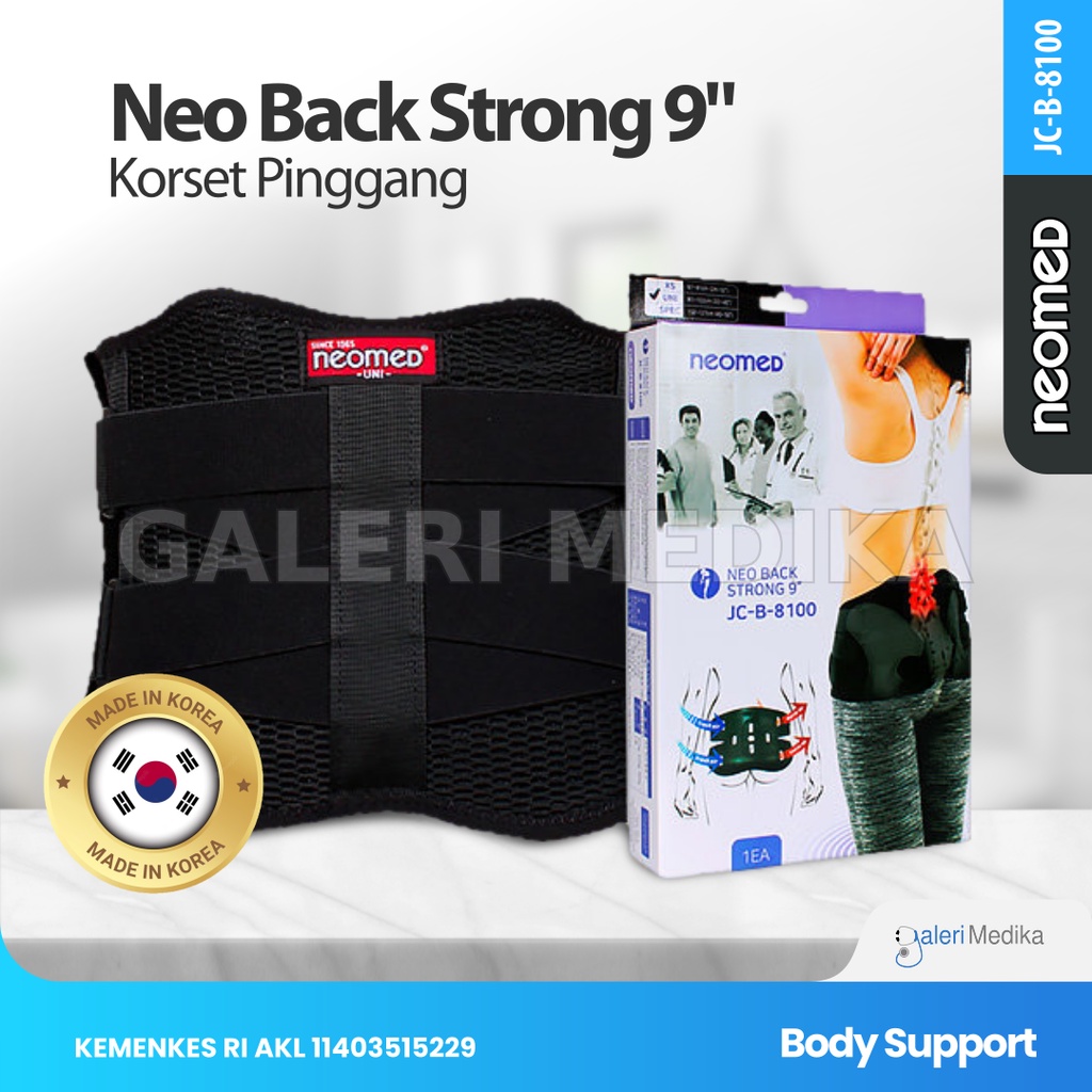 Neomed Neo Back Strong JC-B-8100 - Korset Punggung / Penyangga Pinggang