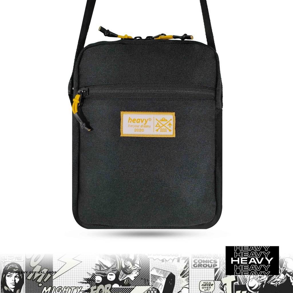 Tas Heavy Slingbag Pria | Tas Selempang Pria Distro Heavy Premium Bag