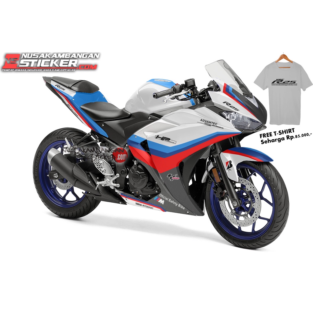 Stiker R25 SAFETY BMW
