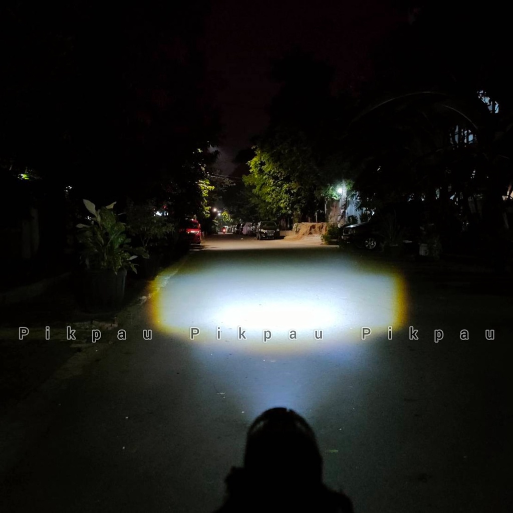 Lampu tembak Laser Sorot D2 mini Led 2 Mode Jauh Dekat High Low Putih Putih Sangat Terang Waterproof Untuk Motor Mobil