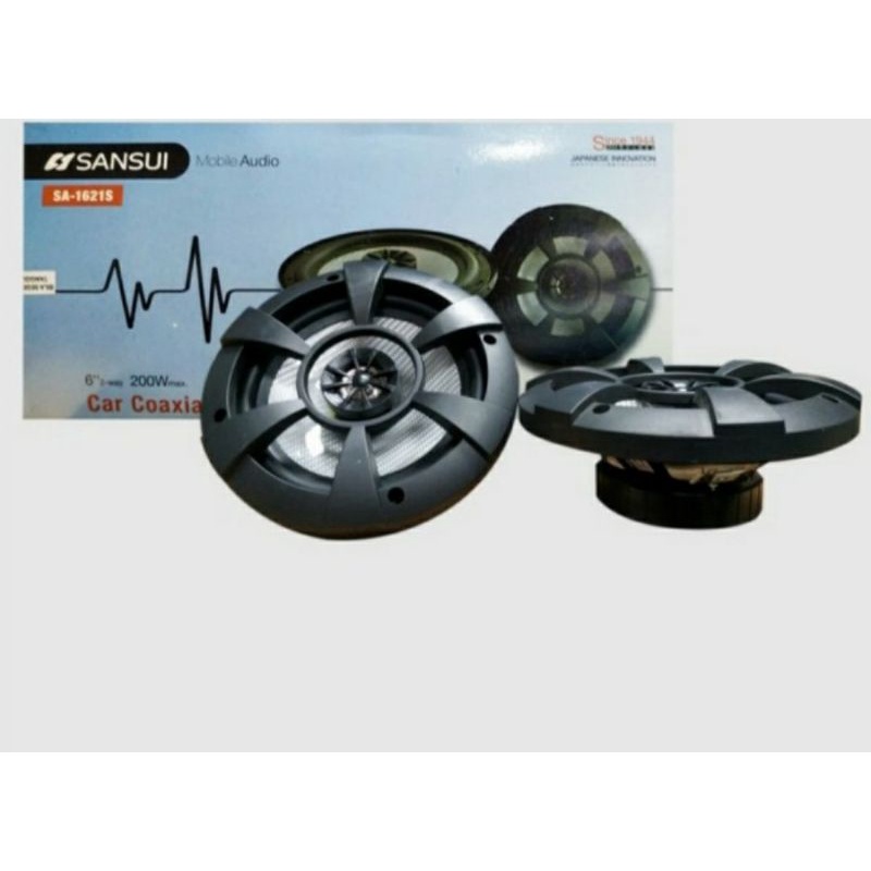 SPEAKER P Pintu Mobil COAXIAL SANSUI SA 1621S 2WAY 6inch
