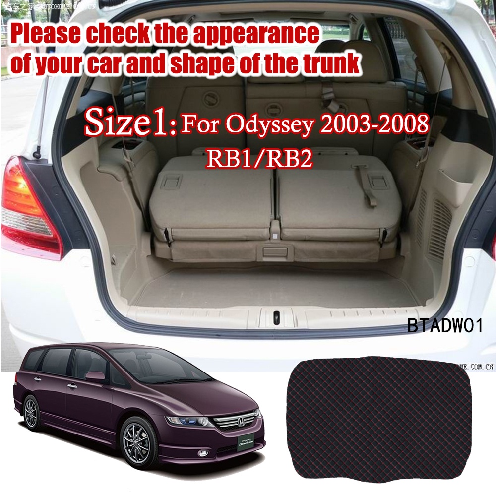 Matras Bagasi Mobil Bahan Kulit Untuk Honda Odyssey 2013 2014 2015 2016 2017 2018 2019 2020