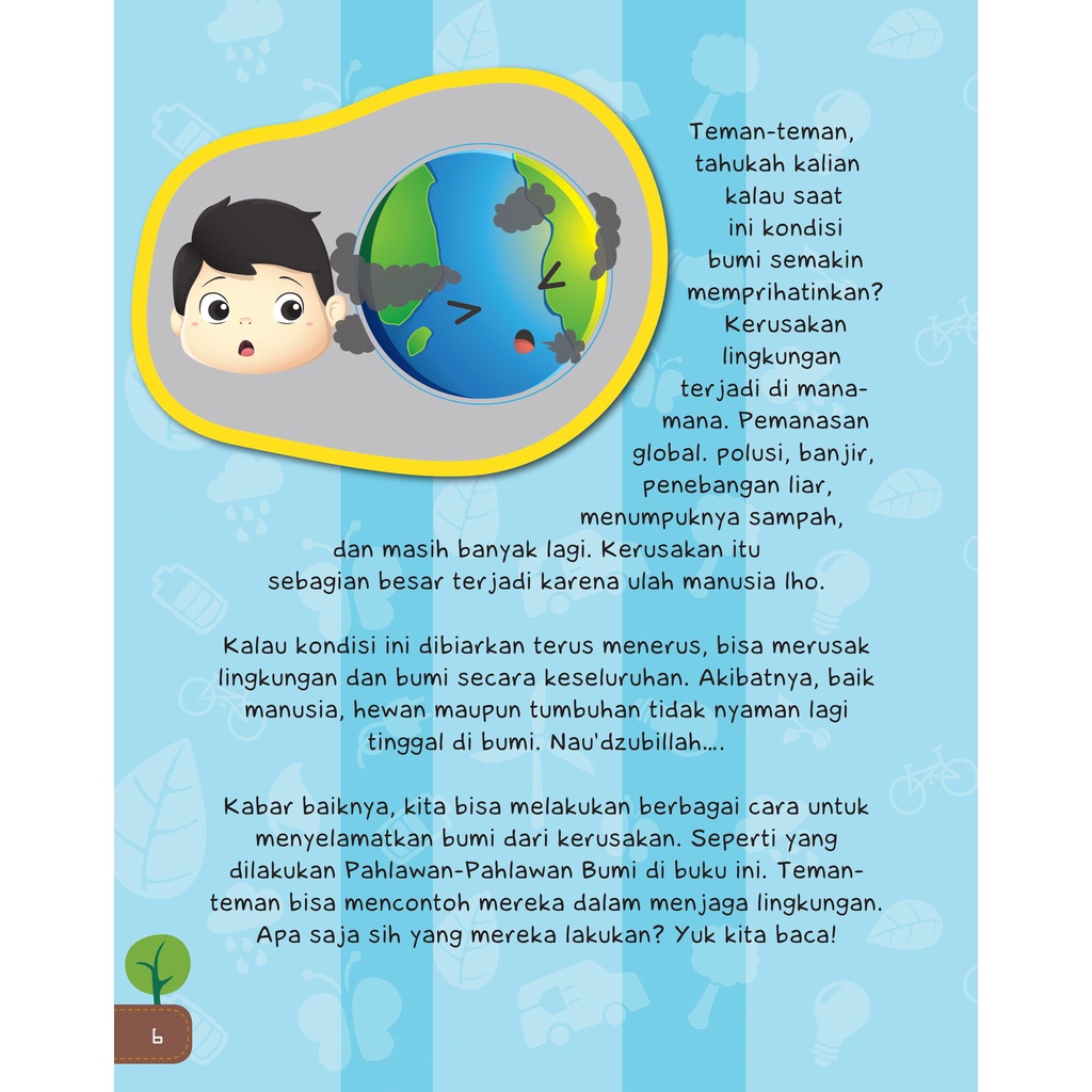 Buku Pahlawan Bumi - Gema Insani 100% Original