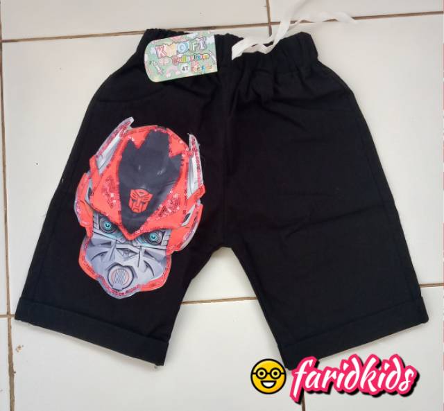 (COD)HOTPANTS SUPER HERO LED(2-5 thn)