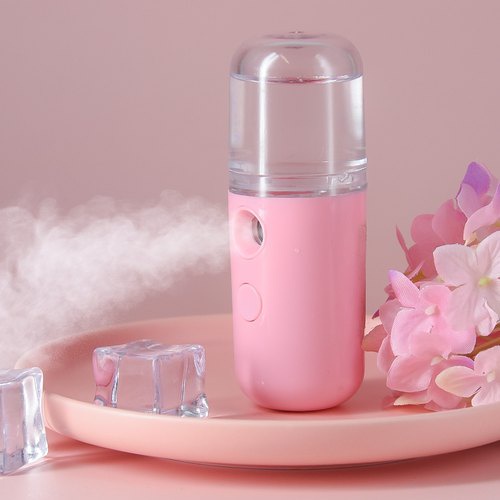 Kanzo - Nano Mist Spray Portable Facial Cooling Moisturizer / Semprotan Air Wajah USB Sprayer Bottle Tabung / Nano Spray Portable USB Face Mist