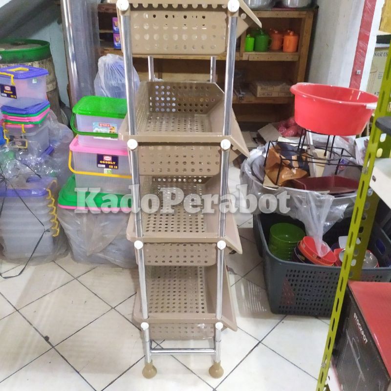 Rak Buku - Rak Susun Buku Rak Pajangan Rak Penyimpanan Rak Jumbo Naiba Rak Warung