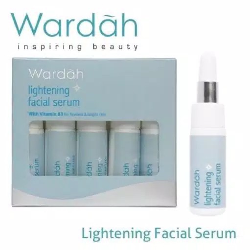 Wardah Lightening Facial Serum 5ml (Satuan/ Per Piece) (100% Original)