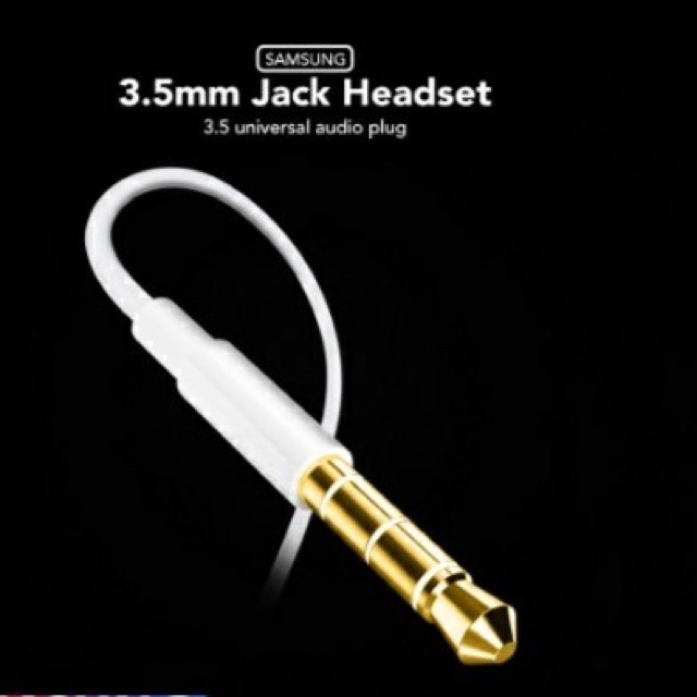 HEADSET EARPHONE HANDSFREE SAMSUNG ORI J1 J1ACE J2, J3, J5, J7, SUPPORT MIC JACK 3,5mm-4