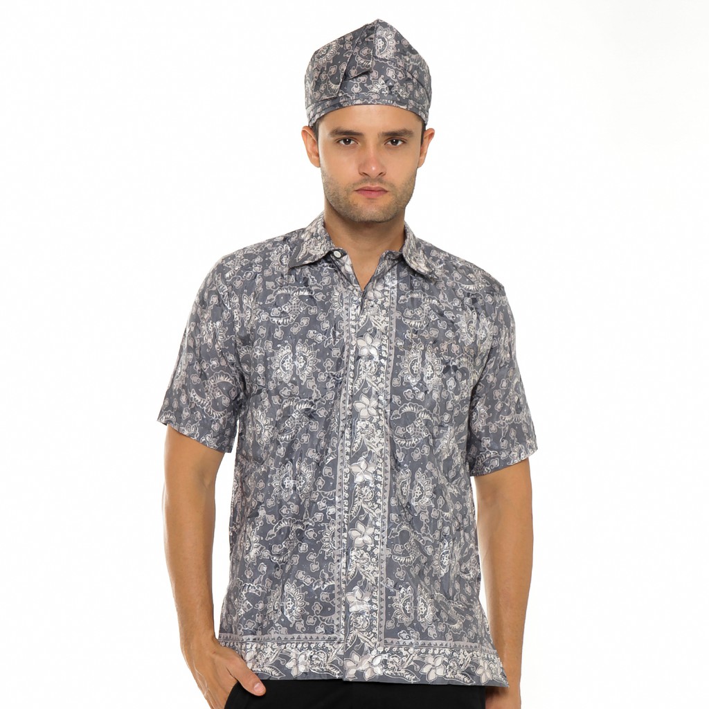 Model Baju Batik Pria Cap Asli Jambi Berkualitas - Zallatra U3