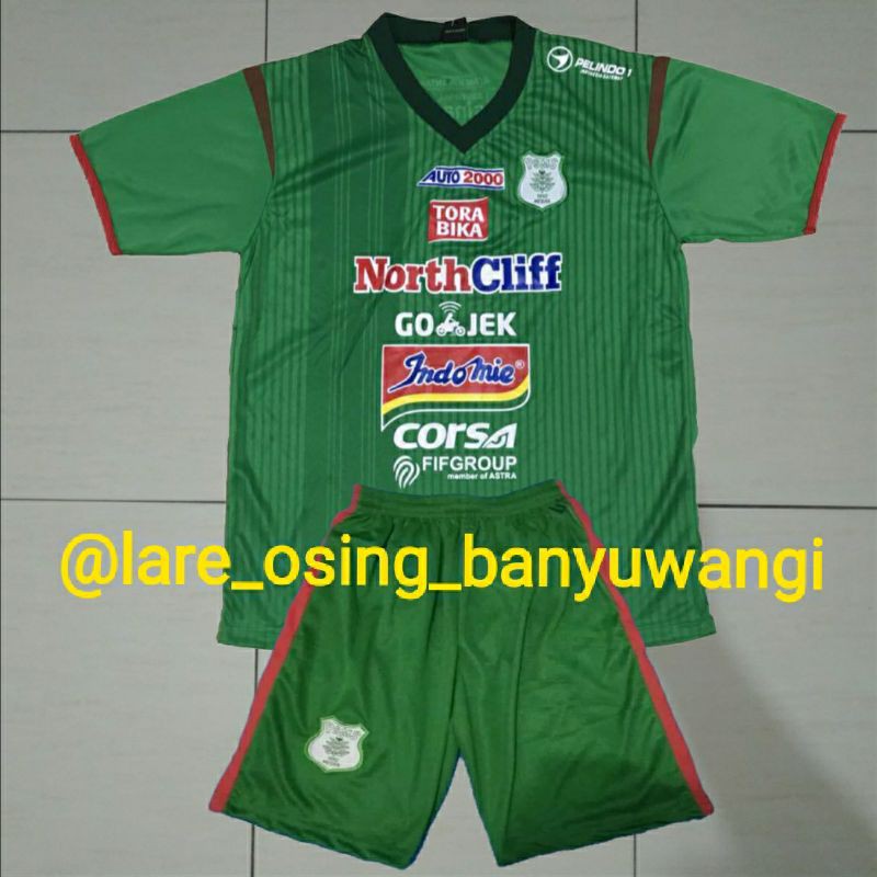 SETELAN DEWASA PSMS MEDAN 2018 HOME HIJAU JERSEY CELANA LIGA 1 RETRO LOKAL