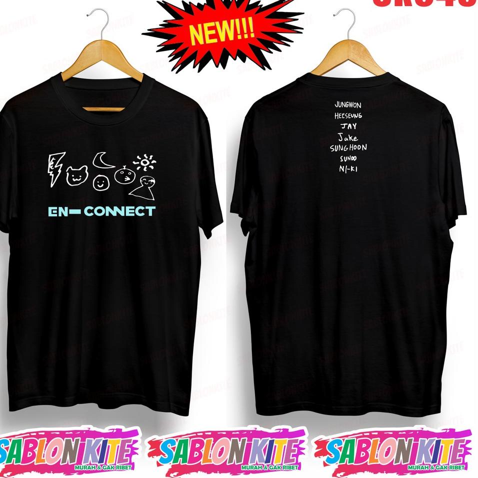 Dijual Murah EW8ZC MURAH KAOS EN - CONNECT ENHYPEN SK943 UNISEX COMBED 30S 71 Stock Banyak