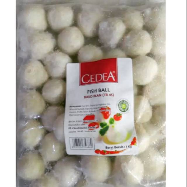 

Cedea baso ikan TR45 1kg 50s premium fish ball