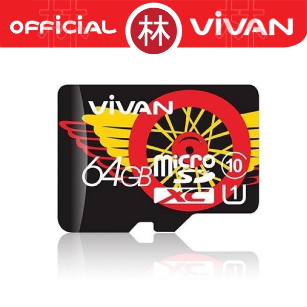 VIVAN V64U10 64GB Class 10 Micro SD TF Card Memory Card