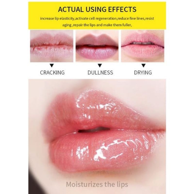 Medan Termurah Moisturizing lip jelly transparant fit colors