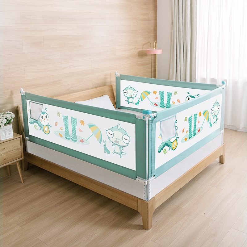 PAGAR KASUR BAYI PENGAMAN BAYI ANAK PEMBATAS KASUR TEMPAT TIDUR RANJANG BAYI TEMPAT TIDUR RANJANG BAYI SAFETY BABY BED FENCE GUARD BEDRAIL MOTIF CUACA