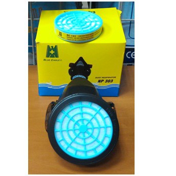 masker asap debu,dust respirator blue eagle np303