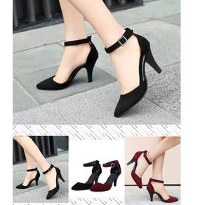 [Ttn31au22l] Sepatu FR04 WANITA HAK TINGGI HIGH HEELS 7cm STILETTO SEPATU PESTA KERJA KANTOR KONDANG