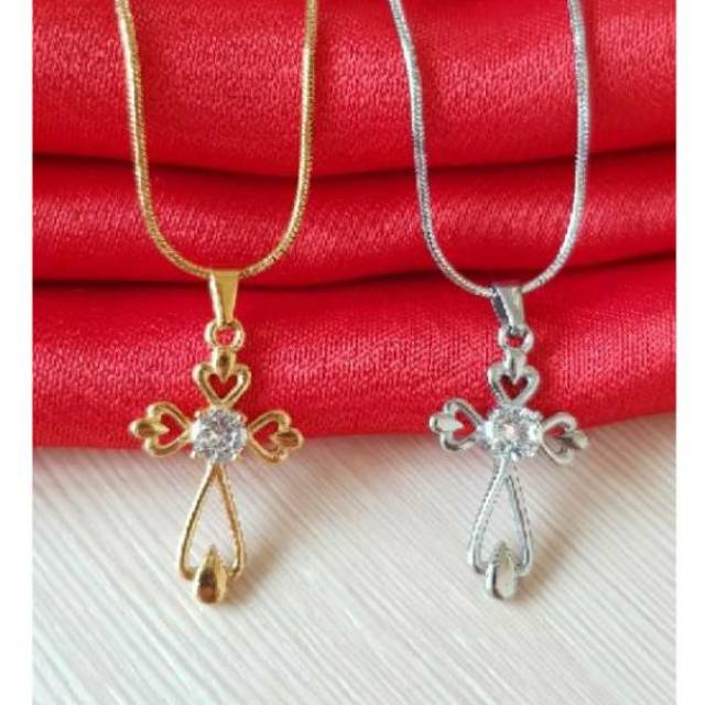 Kalung Salib Fashion Titanium Import SG05