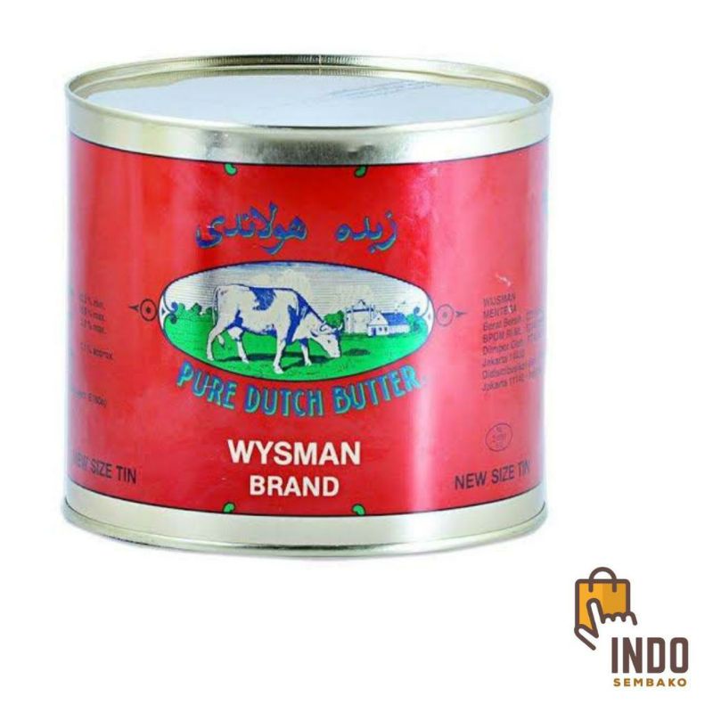 Wisman butter mentega kaleng 454g / Wijsman Wysman Wisman