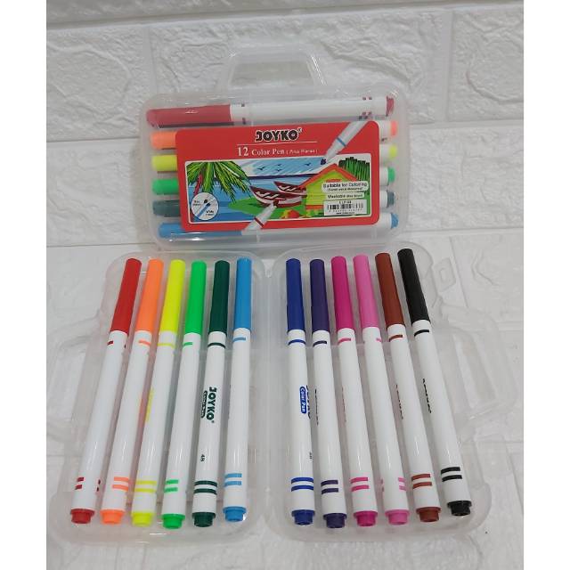 

pena warna joyco 12 warna