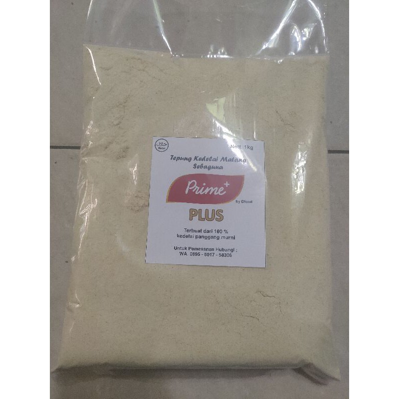 

Prime Plus Bubuk Kedelai Matang Protein Fitness 1kg