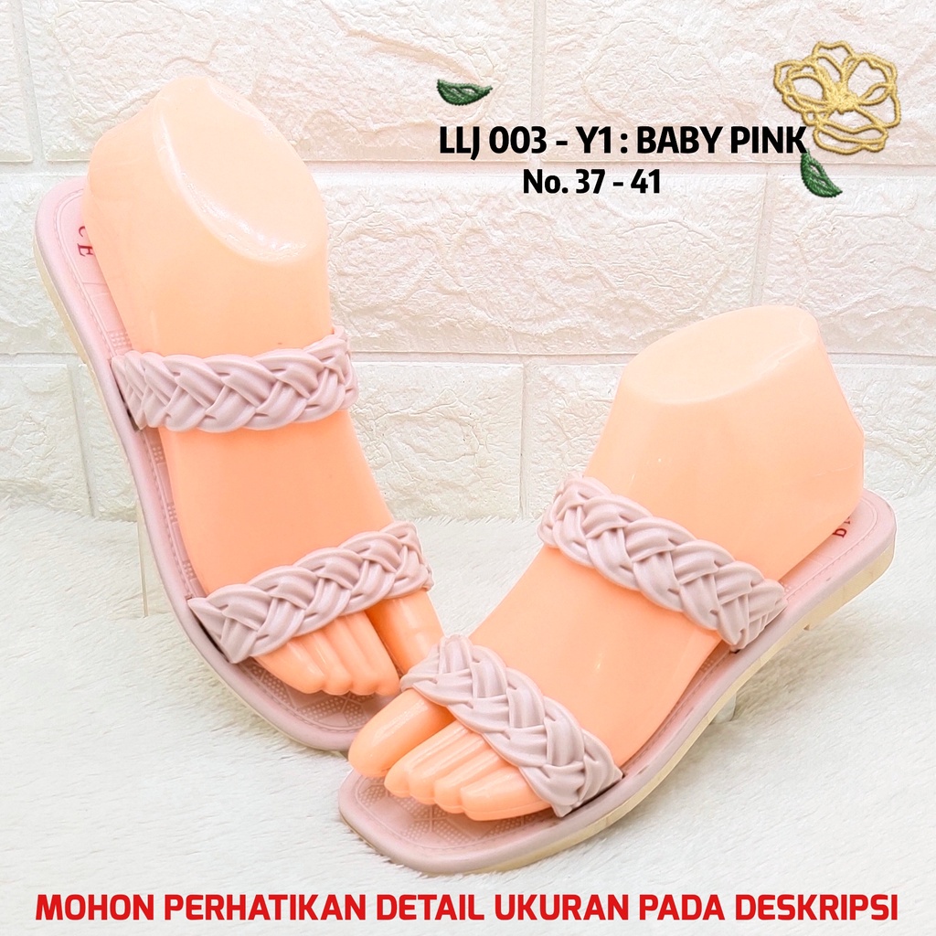 SANDAL BALANCE ORIGINAL 003 Y1 SLOP 2 TALI ANYAM CANTIK KUAT ELASTIS ANTI SLIP