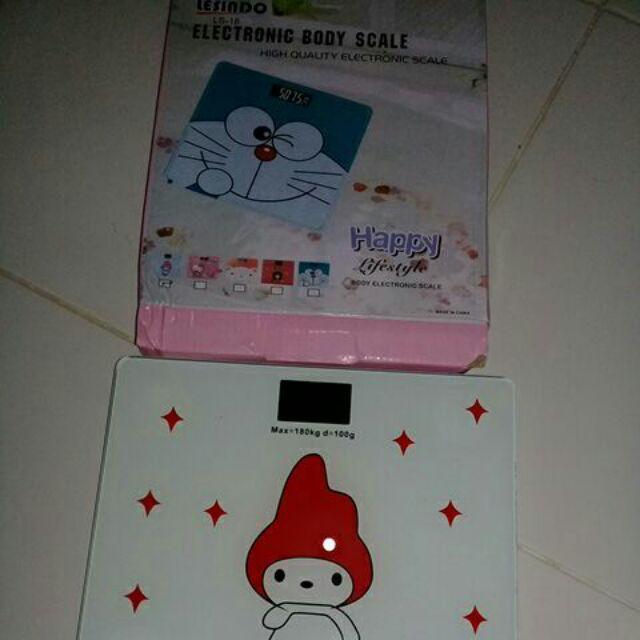 Terbaru!!! Timbangan Berat Badan Kesehatan Digital Karakter Lucu / Harga Murah