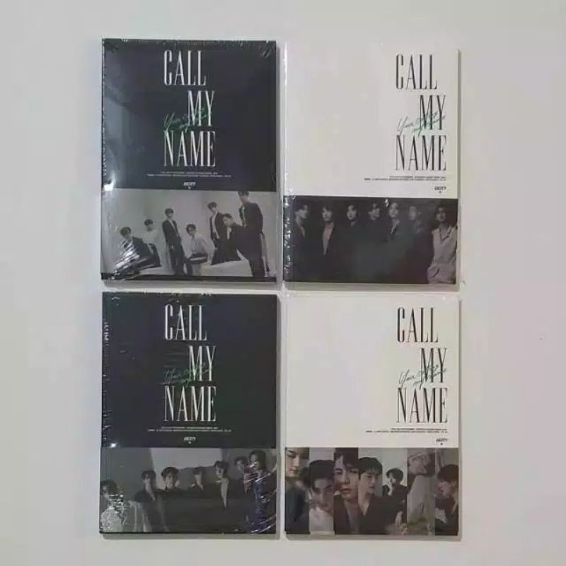 (FULLSET)  GOT7 album CALL MY NAME OFFICIAL